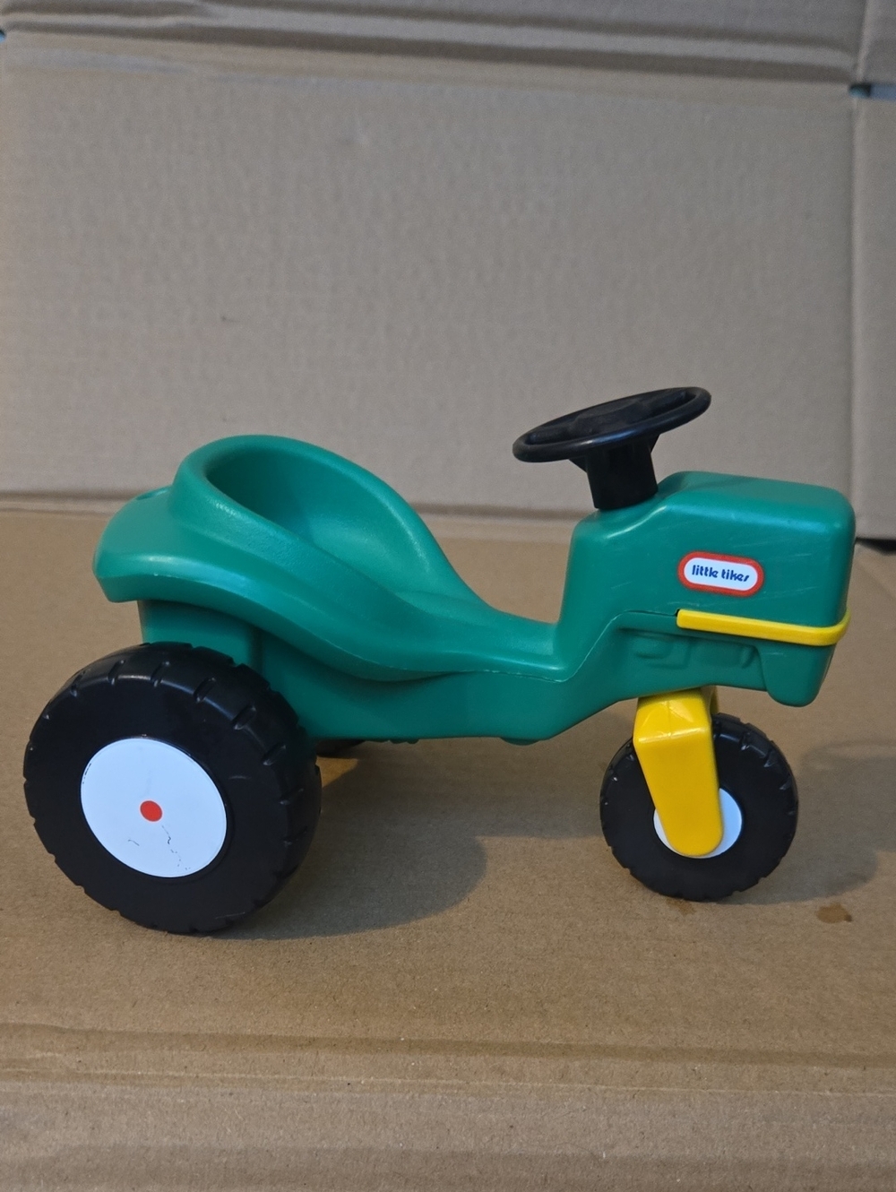 Vintage 90s Little Tikes Dollhouse Accessories - Tractor With Wagon - Picture 3 of 12